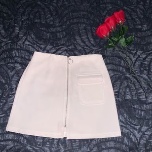 White Mini Skirt
